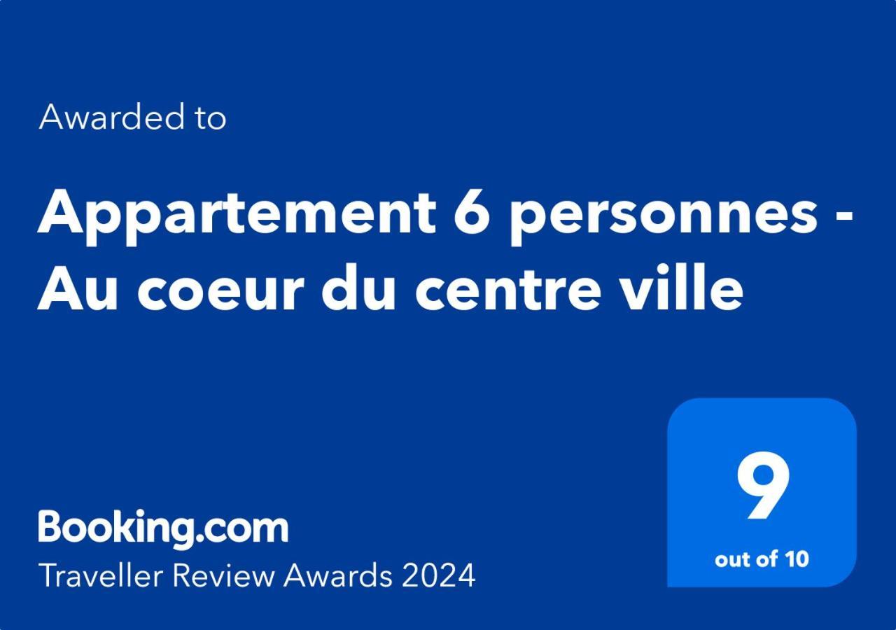 Appartement 6 Personnes - Au Coeur Du Centre Ville 파라이르모니알 외부 사진